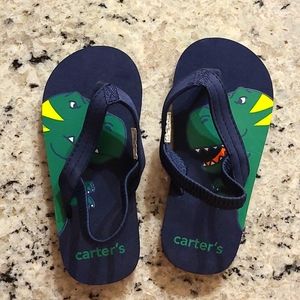 Dinosaur Flip Flops
